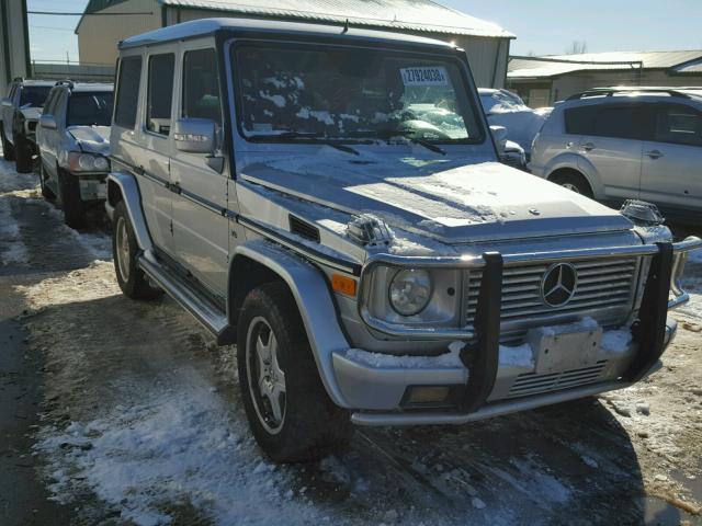 WDCYR46E94X145631 - 2004 MERCEDES-BENZ G 55 AMG SILVER photo 1