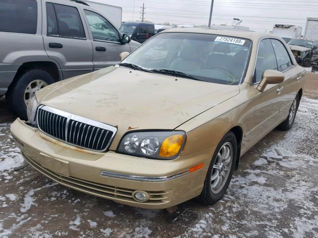 KMHFU45E73A263588 - 2003 HYUNDAI XG 350 GOLD photo 2