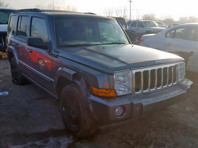 1J8HG48K57C563316 - 2007 JEEP COMMANDER CHARCOAL photo 1