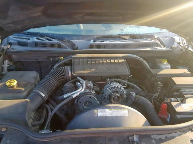 1J8HG48K57C563316 - 2007 JEEP COMMANDER CHARCOAL photo 7