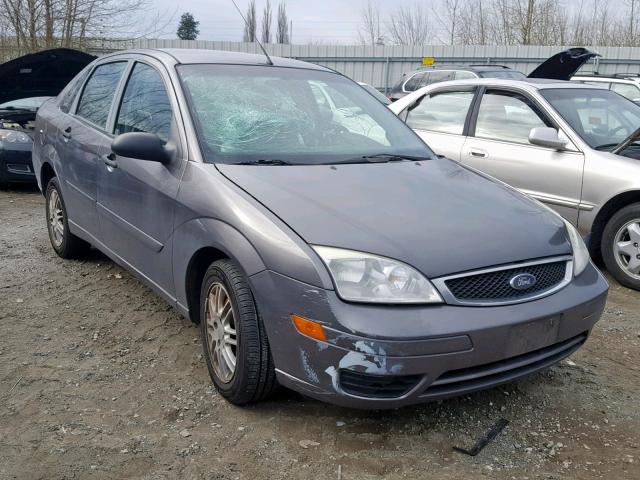 1FAFP34N97W254929 - 2007 FORD FOCUS ZX4 GRAY photo 1