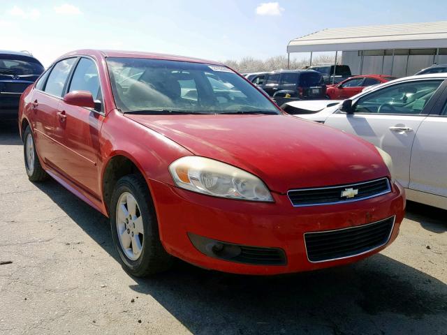 2G1WB5EK3A1253064 - 2010 CHEVROLET IMPALA LT RED photo 1