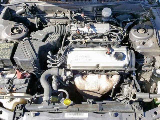 4A3AJ46G6VE036134 - 1997 MITSUBISHI GALANT DE GRAY photo 7