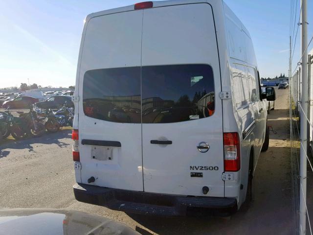 1N6BF0LY3EN100450 - 2014 NISSAN NV 2500 WHITE photo 4