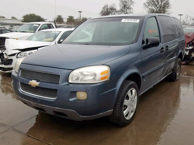 1GNDV23LX6D219822 - 2006 CHEVROLET UPLANDER L Mavi foto 2