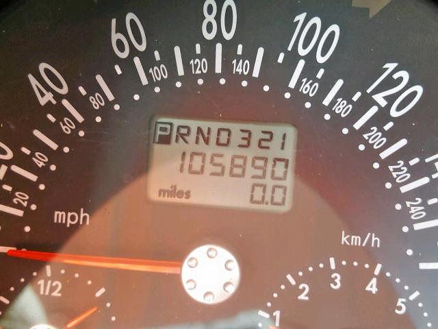 3VWCD31C24M413288 - 2004 VOLKSWAGEN NEW BEETLE Orange Foto 8