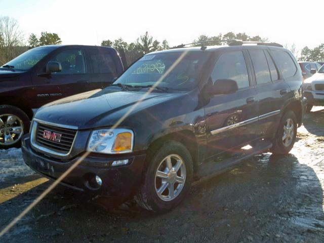 1GKDT13S272253321 - 2007 GMC ENVOY BLACK photo 2