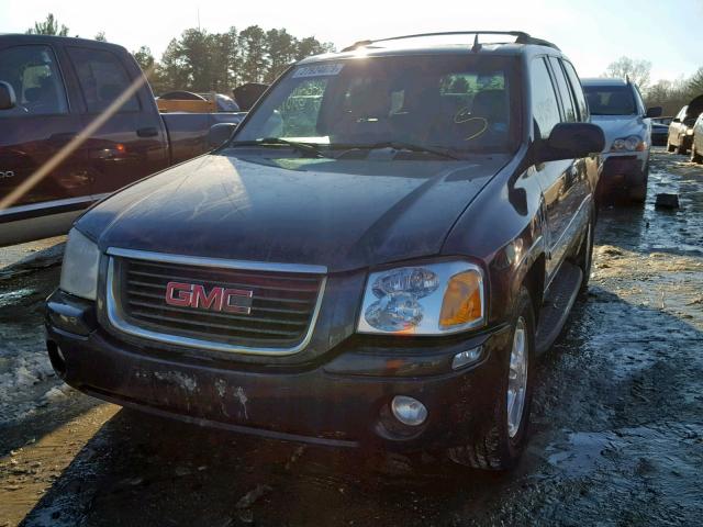 1GKDT13S272253321 - 2007 GMC ENVOY BLACK photo 9