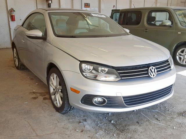 WVWBW7AH8CV001344 - 2012 VOLKSWAGEN EOS KOMFOR SILVER photo 1