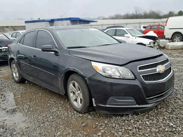 1G11B5SA9DF317112 - 2013 CHEVROLET MALIBU LS BLACK photo 1