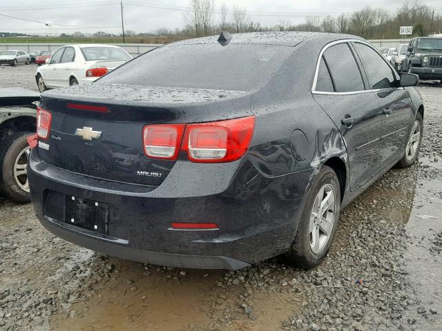 1G11B5SA9DF317112 - 2013 CHEVROLET MALIBU LS BLACK photo 4