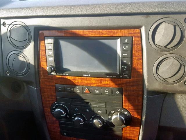 1J8HG58268C198460 - 2008 JEEP COMMANDER BLACK photo 9