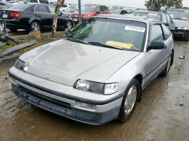 JHMED9363JS011917 - 1988 HONDA CIVIC 1500 GRAY photo 2