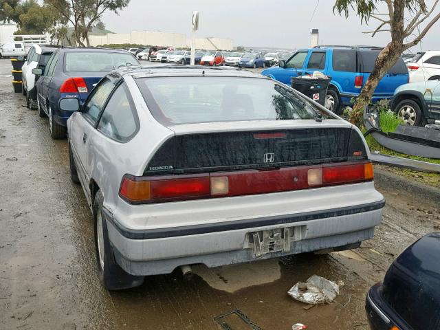 JHMED9363JS011917 - 1988 HONDA CIVIC 1500 GRAY photo 3