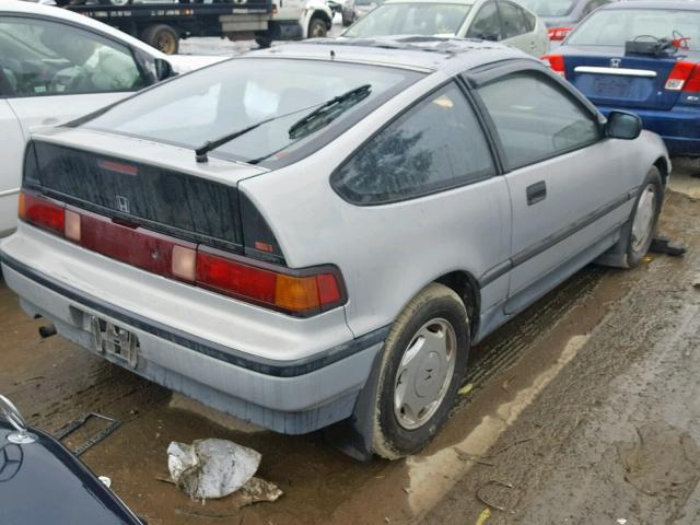 JHMED9363JS011917 - 1988 HONDA CIVIC 1500 GRAY photo 4