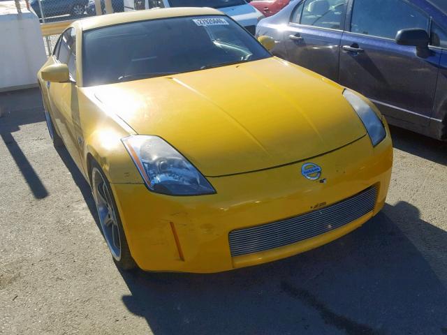 JN1AZ34EX5M654752 - 2005 NISSAN 350Z COUPE YELLOW photo 1