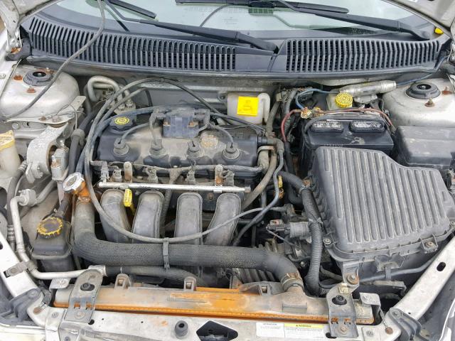 1B3ES56C52D643794 - 2002 DODGE NEON ES SILVER photo 7