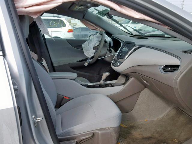 1G1ZB5ST9HF195278 - 2017 CHEVROLET MALIBU LS SILVER photo 5