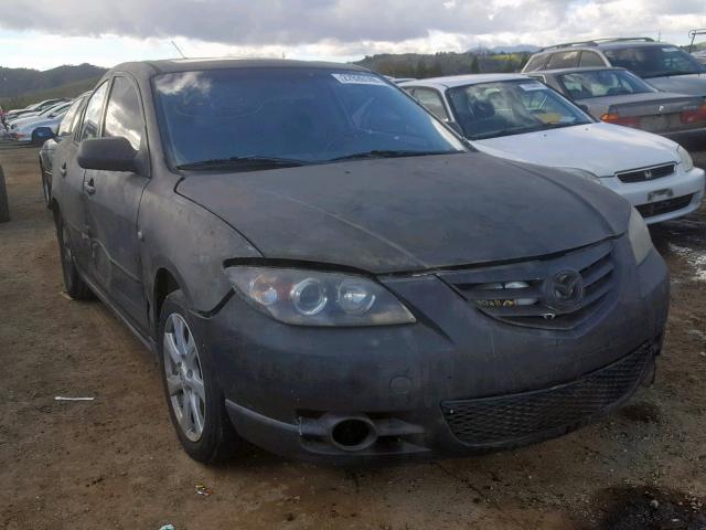 JM1BK123951254632 - 2005 MAZDA 3 S BLACK photo 1