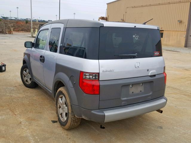 5J6YH28584L008465 - 2004 HONDA ELEMENT EX GRAY photo 3