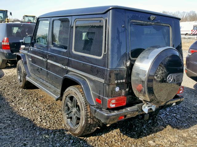 WDCYC3KF3HX263514 - 2017 MERCEDES-BENZ G 550 BLACK photo 3