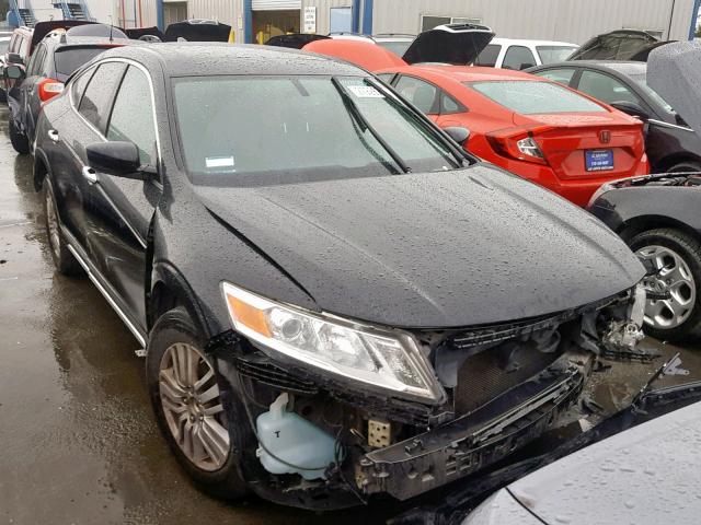 5J6TF3H34DL004112 - 2013 HONDA CROSSTOUR BLACK photo 1