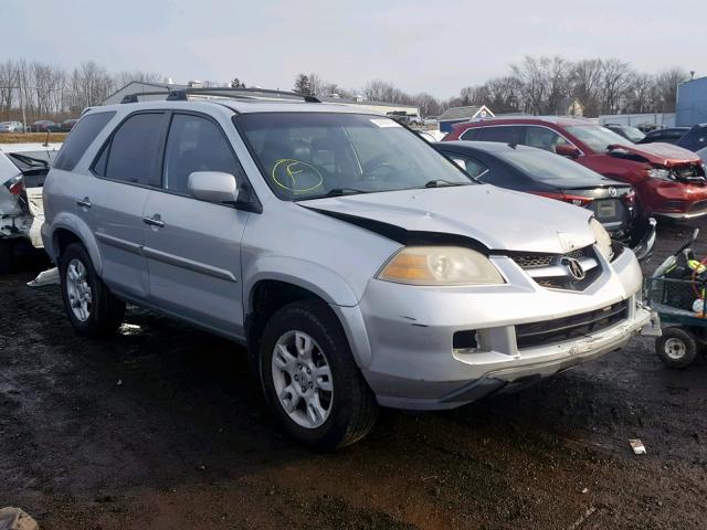 2HNYD18624H521514 - 2004 ACURA MDX TOURIN SILVER photo 1