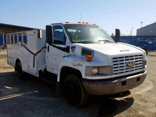 1GBE5C1205F503349 - 2005 CHEVROLET C5500 C5C0 WHITE photo 1