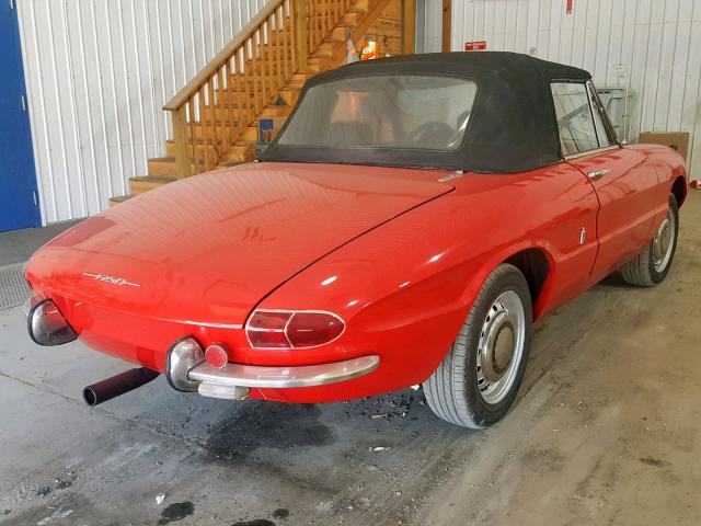 AR1480502 - 1969 ALFA ROMEO SPIDER RED photo 4