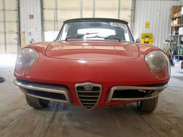 AR1480502 - 1969 ALFA ROMEO SPIDER RED photo 9