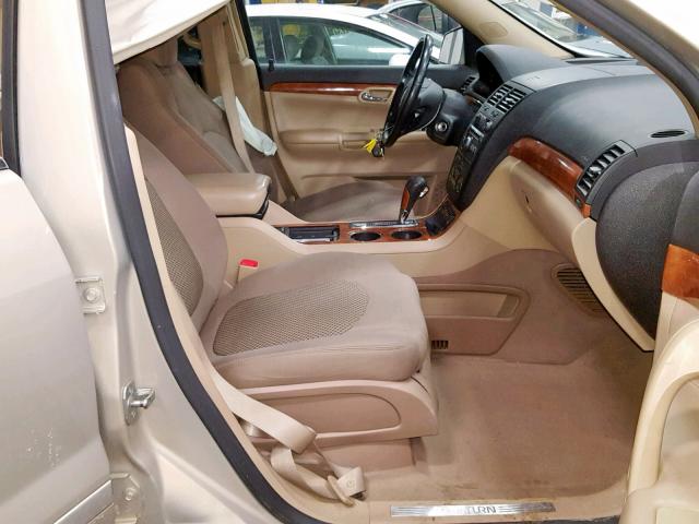 5GZER23708J167771 - 2008 SATURN OUTLOOK XR ბეჟი ფოტო 5