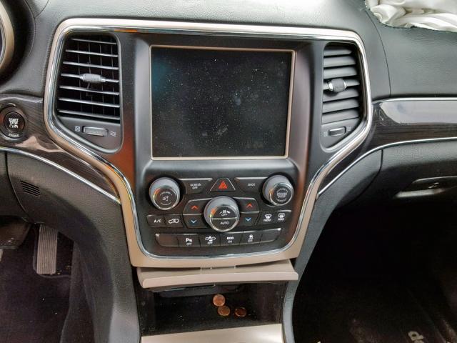 1C4RJFCM0EC427528 - 2014 JEEP GRAND CHER GRAY photo 9