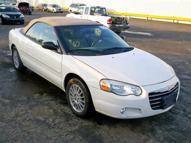 1C3EL55R46N260158 - 2006 CHRYSLER SEBRING TO WHITE photo 1