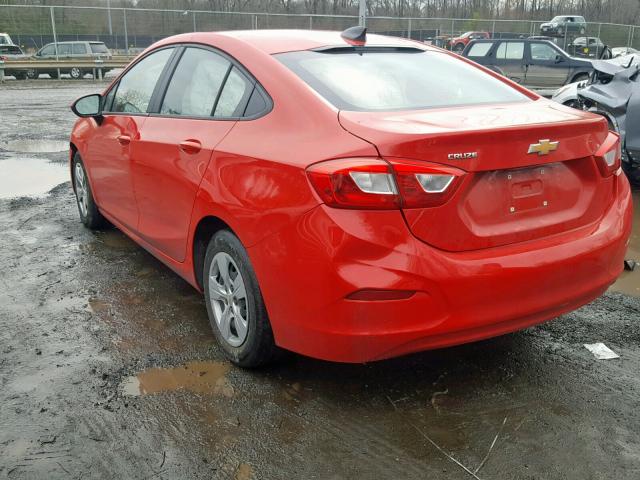 1G1BC5SM8G7237519 - 2016 CHEVROLET CRUZE LS RED photo 3