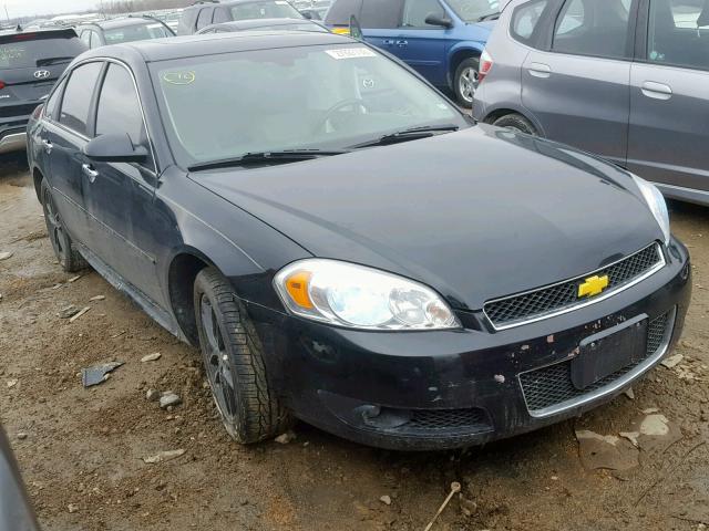 2G1WC5E38C1260780 - 2012 CHEVROLET IMPALA LTZ BLACK photo 1