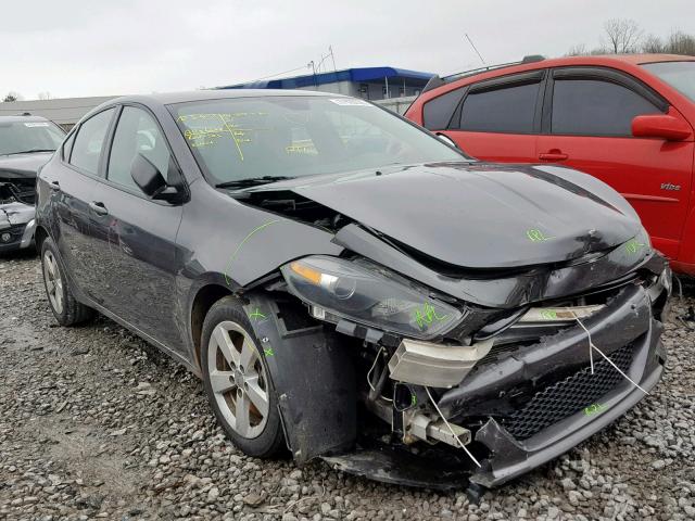 1C3CDFBB6FD310016 - 2015 DODGE DART SXT GRAY photo 1