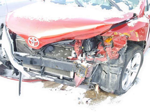 4T3BK3BB0AU041387 - 2010 TOYOTA VENZA BASE RED photo 9