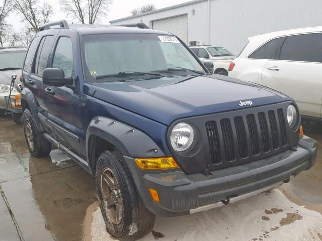 1J4GL38K66W101377 - 2006 JEEP LIBERTY RE BLUE photo 1