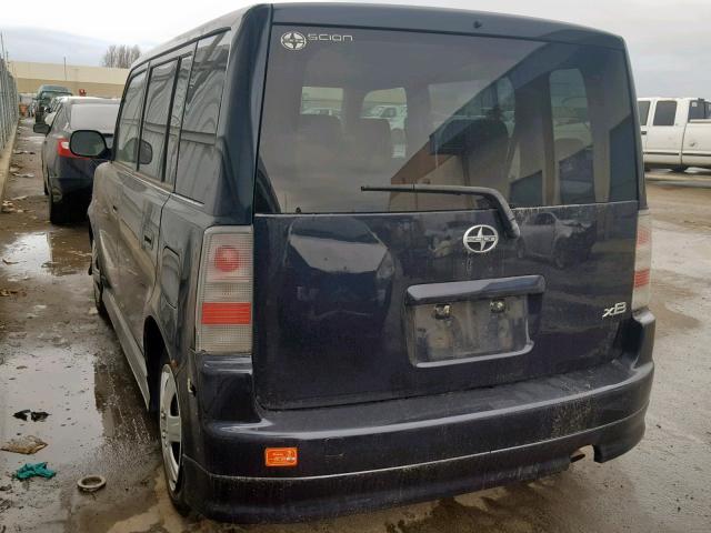 JTLKT324X64040142 - 2006 TOYOTA SCION XB Көк фото 3