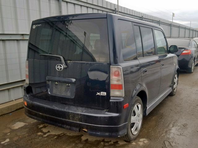 JTLKT324X64040142 - 2006 TOYOTA SCION XB Көк фото 4