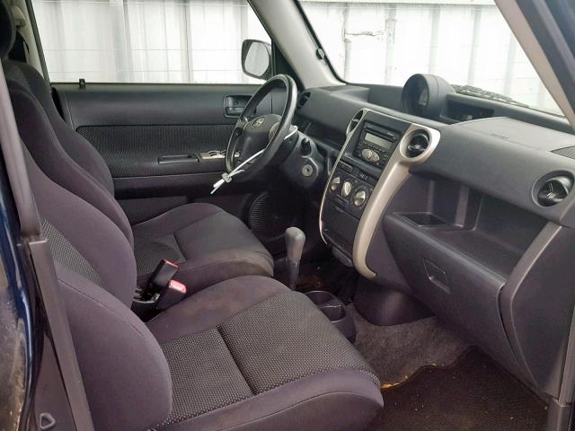 JTLKT324X64040142 - 2006 TOYOTA SCION XB Көк фото 5
