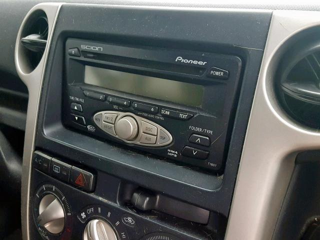 JTLKT324X64040142 - 2006 TOYOTA SCION XB Көк фото 9