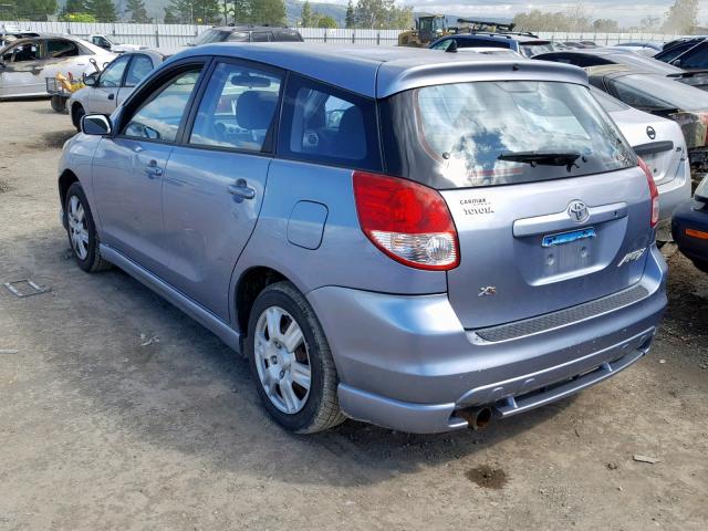 2T1KR32E23C009009 - 2003 TOYOTA MATRIX SILVER photo 3