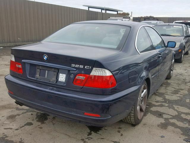 WBABD33495PL07868 - 2005 BMW 325 CI BLUE photo 4