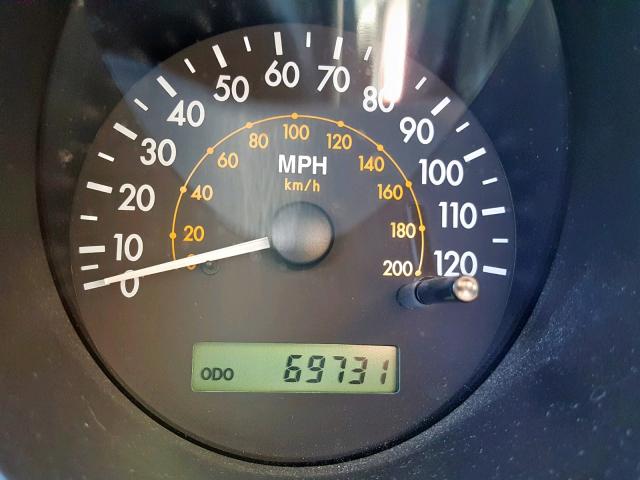 KL1TJ62684B178089 - 2004 CHEVROLET AVEO LS YELLOW photo 8