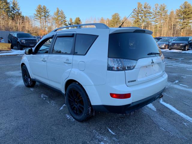 JA4MT41X37Z008718 - 2007 MITSUBISHI OUTLANDER WHITE photo 2