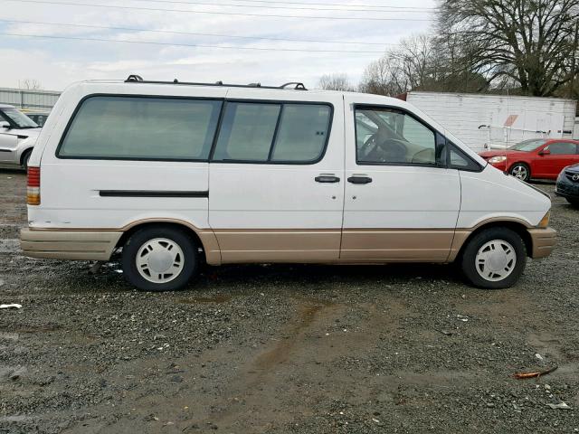 1FMDA31X5PZB07252 - 1993 FORD AEROSTAR WHITE photo 9