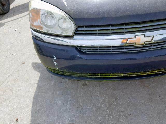 1G1ZT54835F246582 - 2005 CHEVROLET MALIBU LS Mavi foto 9