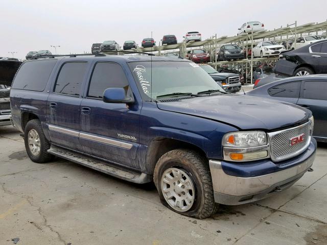 1GKFK16Z62J306380 - 2002 GMC YUKON XL K BLUE photo 1