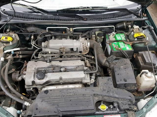 JM1BJ2226Y0231853 - 2000 MAZDA PROTEGE DX GREEN photo 7